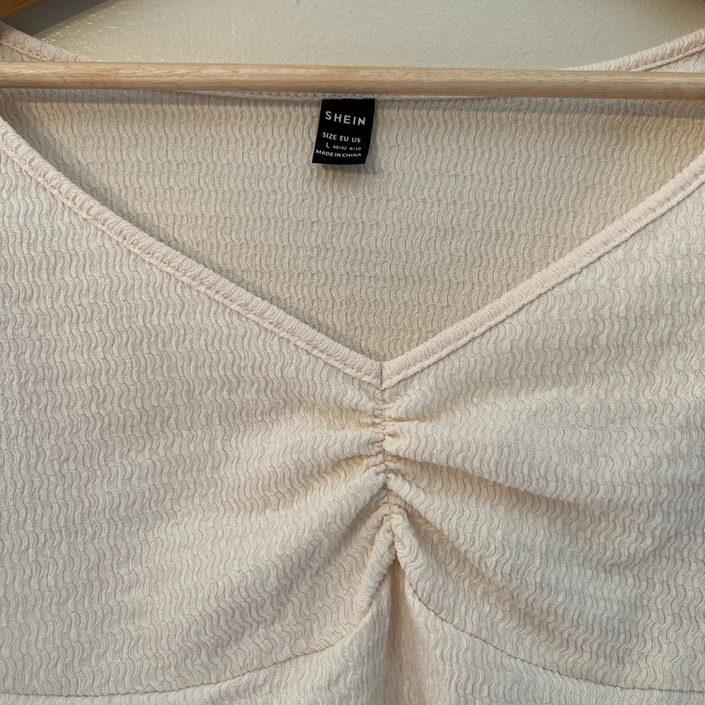 SHEIN Ruched Puff Sleeve - Picture 3 of 3